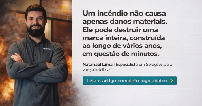 Prevenção de incêndios Intelbras