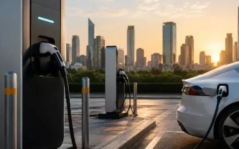 Infraestrutura de Recarga para Veículos Elétricos em Expansão