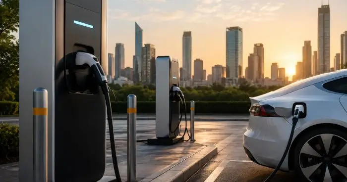 Infraestrutura de Recarga para Veículos Elétricos em Expansão