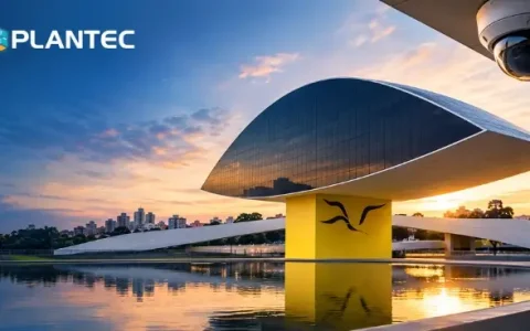 Infraestrutura de segurança do Museu Oscar Niemeyer | Plantec