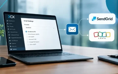 3CX V20 Update 10: SendGrid ou Zoho?