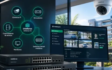 Switches Smart Intelbras e Defense IA: integração