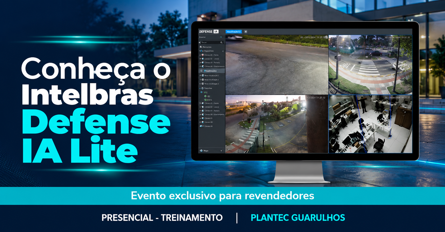 GUARULHOS - PRESENCIAL| INTELBRAS - CONHEÇA O INTELBRAS DEFENSE IA LITE ...